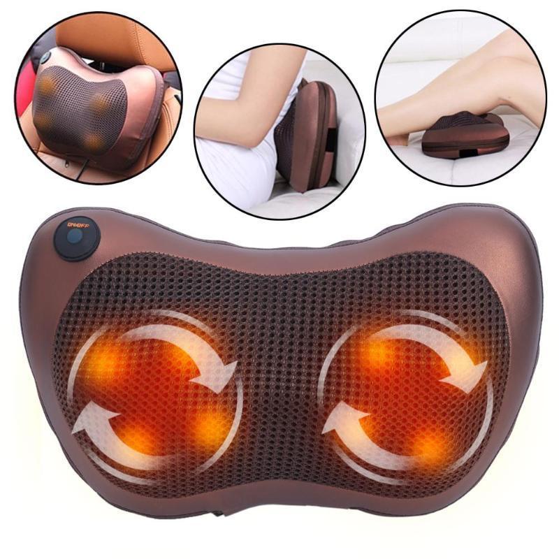 Массажная подушка Massage Pillow в авто и для дома.