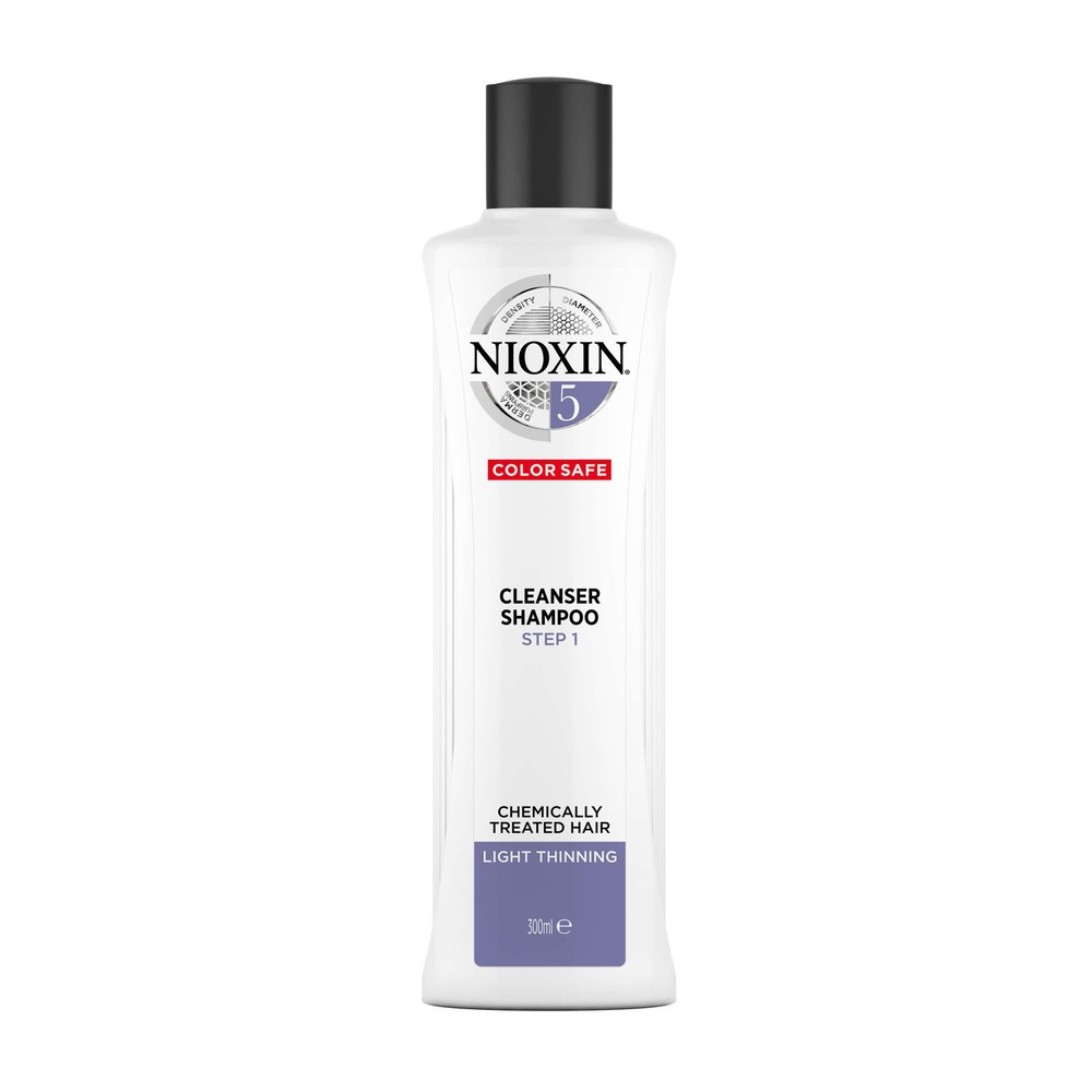 NIOXIN 3D Система 5 Шампунь для химически обработанных волос с тенденцией к истончению, 300мл.