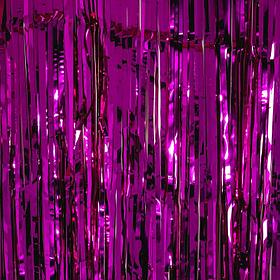 Дождик для фотозоны "Фиолетовый", ширина 1м, длина 2 метра