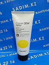 Tony Moly Clean Dew Foam Cleanser Lemon - Пенка для умывания с экстрактом Лимоном