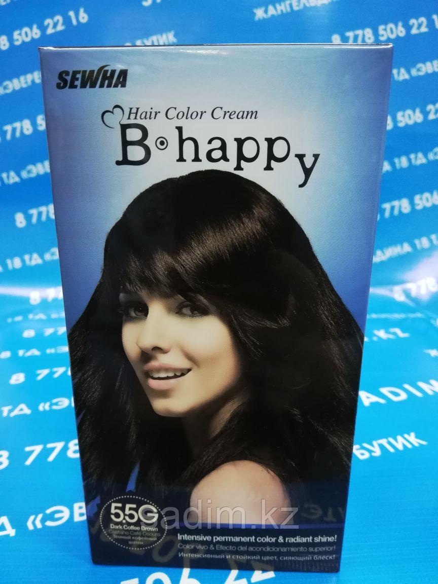 B Happy ( 5,5G ) - Краска для волос - Темный кофейный шатен - фото 1 - id-p54764693