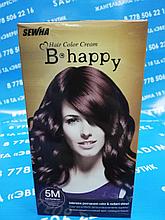 B Happy ( 5M ) - Краска для волос - Темно -  красно -  коричневый