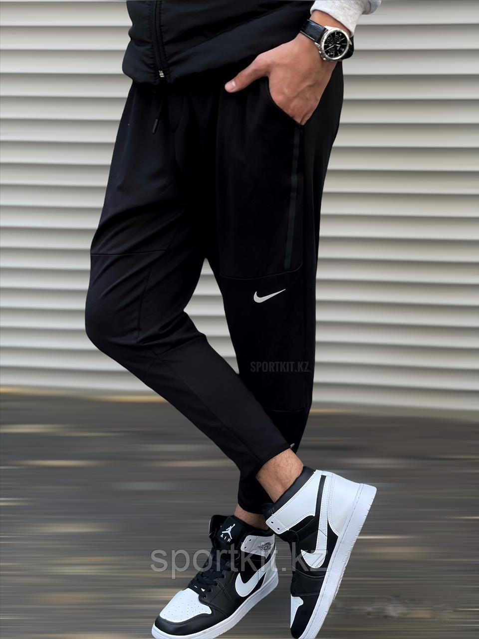 Трико ТЦ Nike начес черн - фото 3 - id-p94222156