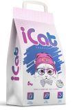 ICat 5 кг с ароматом лаванды Впитывающий наполнитель для кошачьего туалета
