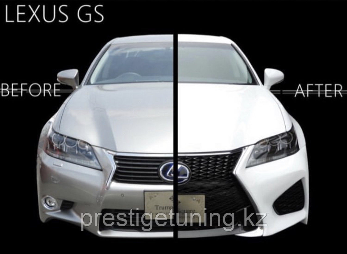 Передний бампер в сборе на Lexus GS 2012-15 250/350/450h стиль 2018 - фото 6 - id-p58054640