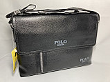 Мужская сумка-мессенджер "POLO" через плечо (высота 24 см, ширина 34 см, глубина 6 см), фото 2