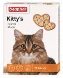 BEAPHAR 75шт Kitty's+Taurine+Biotin с биотином и таурином Витаминизированное лакомство для кошек