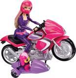 Barbie Игровой набор Мотоцикл секретного агента