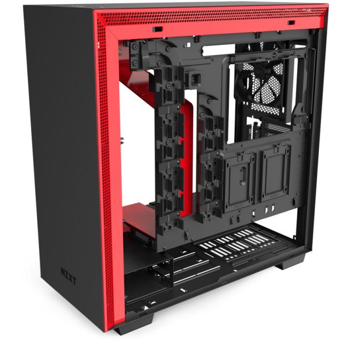 Корпус NZXT H710i CA-H710i-BR Mid Tower черно-красный - фото 4 - id-p94226903