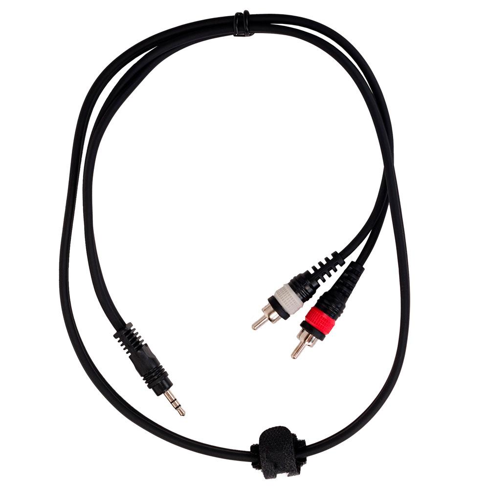 Сигнальный аудио кабель miniJack-RCA 1 м Rockdale XC-001-1M - фото 2 - id-p94226986