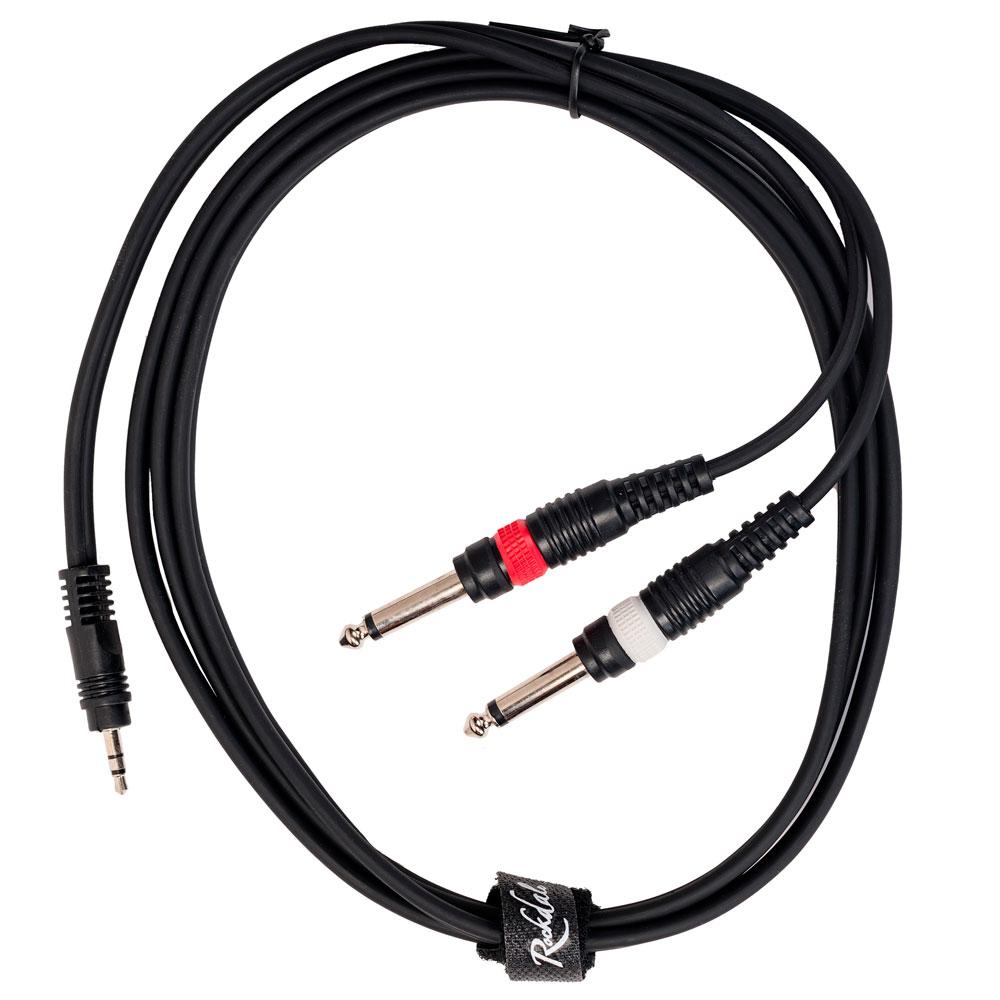 Сигнальный аудио кабель miniJack-Jack 2 м Rockdale XC-002-2M - фото 2 - id-p94226988