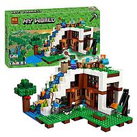 Конструктор Майнкрафт База на водопаде 10624, 747 дет., аналог Лего Minecraft 21134, фото 1