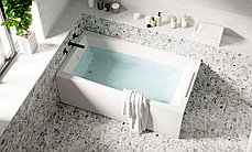 Акриловая  прямоугольная ванна Аелита 170*90 см. 1 Марка. Россия (Ванна + каркас +ножки), фото 3