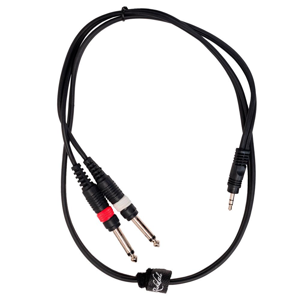 Сигнальный аудио кабель miniJack-Jack 1 м Rockdale XC-002-1M - фото 2 - id-p94228554