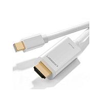 Кабель UGREEN MD101 Mini DP Male to HDMI Cable 2m (White)
