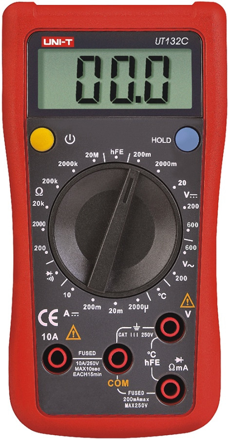 Мультиметр цифровой UNI-T UT132C. Внесён в реестр РК