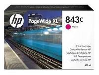 Картридж HP Europe/843C PageWide XL/Струйный/пурпурный/400 мл | [оригинал]