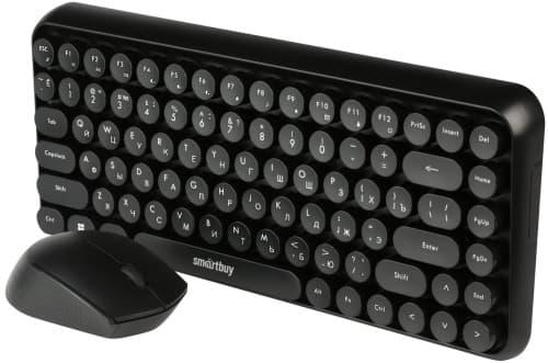 Комплект клавиатура+мышь мультимедийный Smartbuy с круглыми клавишами 626376AG