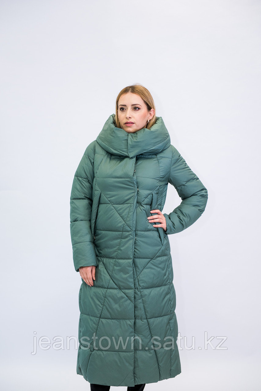 Куртка женская зимняя Evacana зеленая