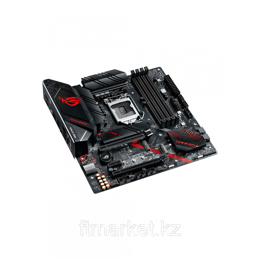 Сист. плата Asus ROG STRIX B460-G GAMING, B460, S1200, 4xDIMM DDR4, 2xPCI-E x16, 2xPCI-E x1, 2xM.2, 6xSATA,