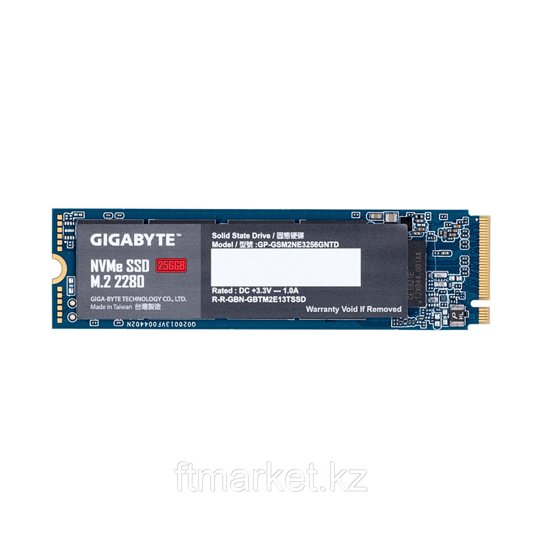 Твердотельный накопитель внутренний Gigabyte GP-GSM2NE3256GNTD 256GB M.2 PCI-E 3.0x4 - фото 1 - id-p94247612