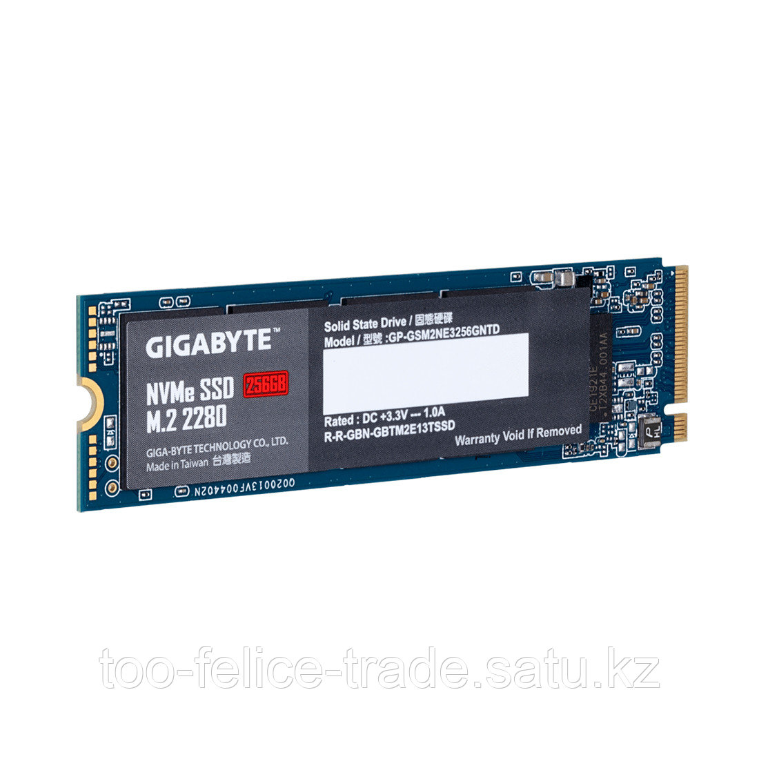 Твердотельный накопитель внутренний Gigabyte GP-GSM2NE3256GNTD 256GB M.2 PCI-E 3.0x4 - фото 2 - id-p94247612