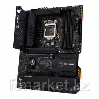 Сист. плата ASUS TUF GAMING Z590-PLUS WIFI, Z590, 1200, 4xDIMM DDR4, 3xPCI-E x16, 3xM.2, 4xSATA, DP, HDMI,