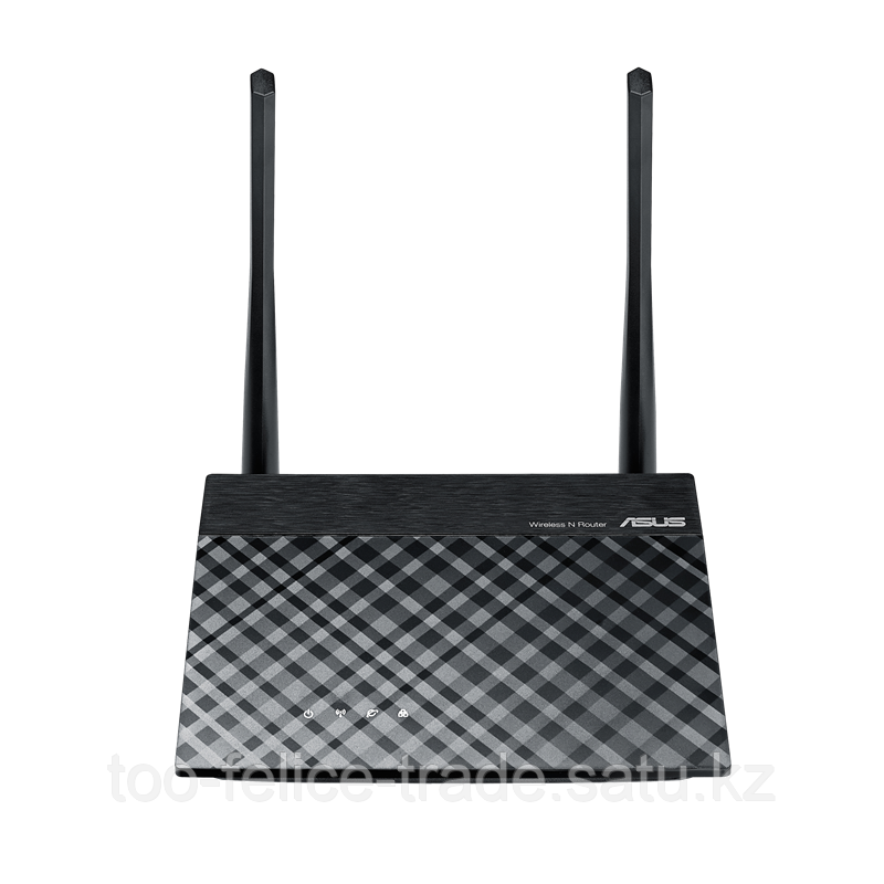 Маршрутизатор Asus RT-N12_VP, 4-port, WiFi, 802.11n, частота 2.4 ГГц, 300 Мбит/с, WEP, WPA, WPA2, 2 x 5 dBi