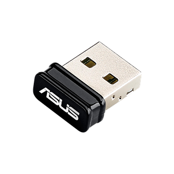 Wi-Fi адаптер ASUS USB-N10 NANO, IEEE 802.11b/g/n,150Mbps,2,4GHz