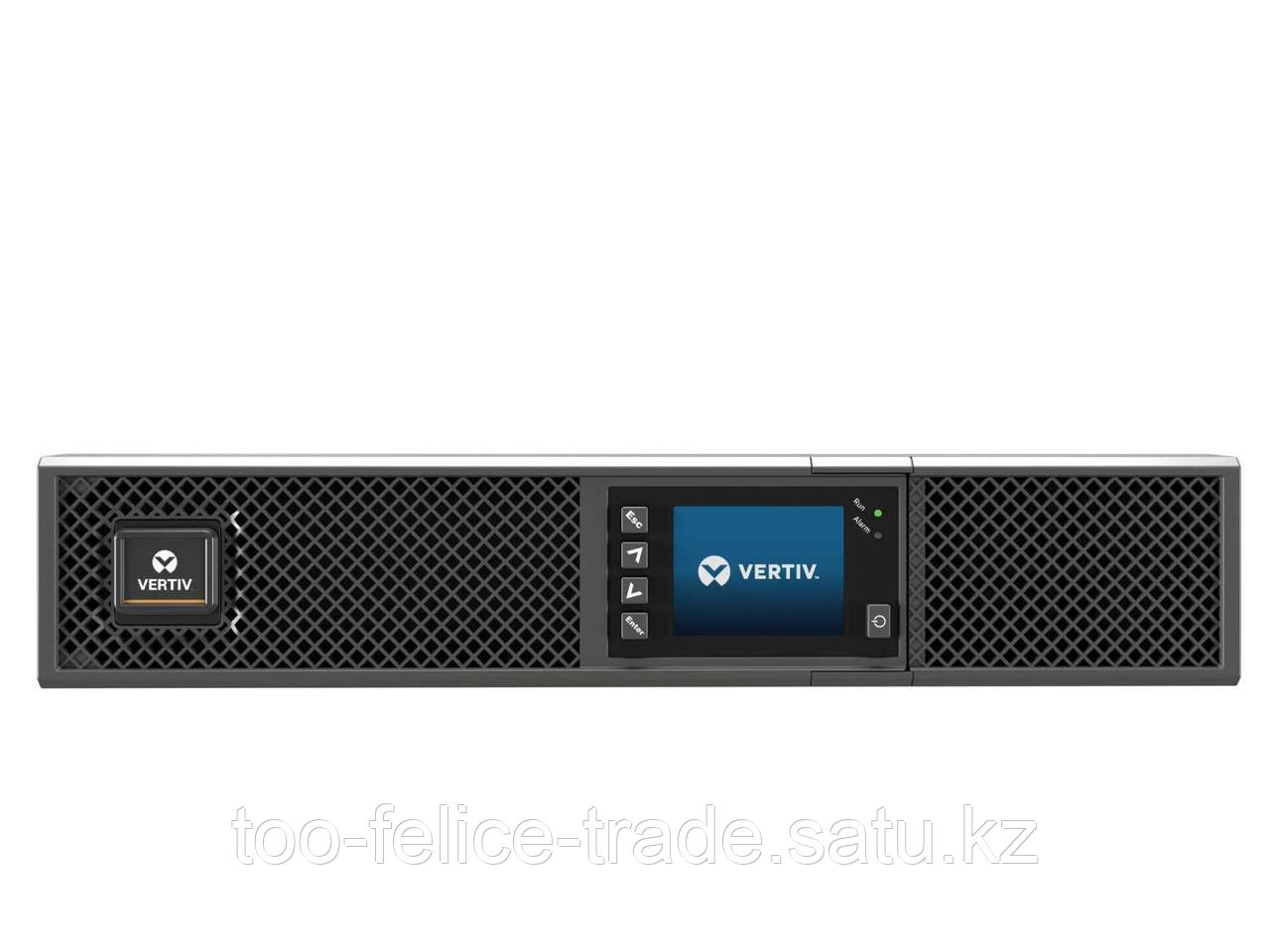 Vertiv Liebert GXT5 1ph UPS, 1kVA, input plug IEC C14 inlet, 2U, output 230V, output socket groups (8)C13 - фото 5 - id-p94249327