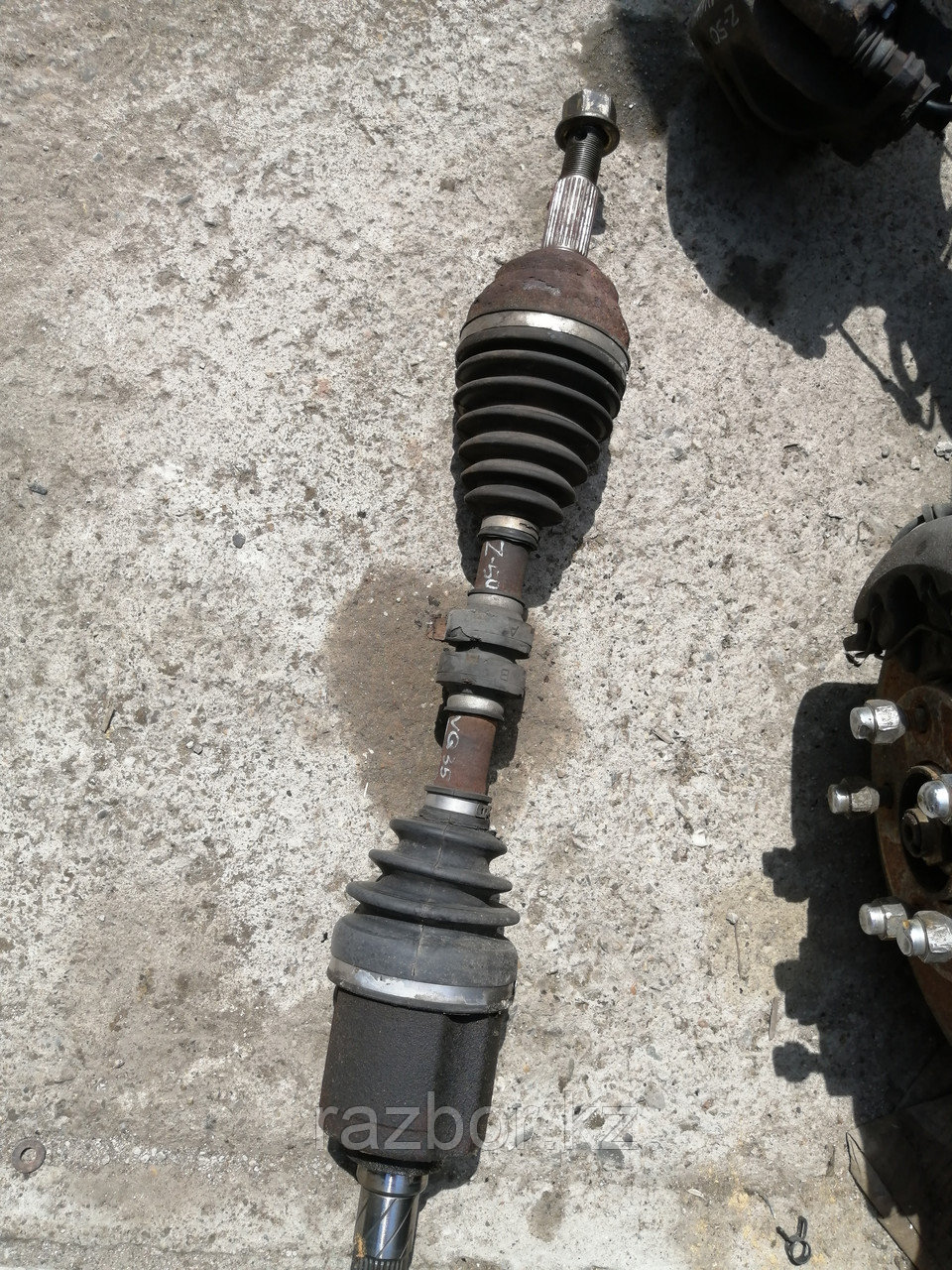 Привод левый передний Nissan Murano Z 50.