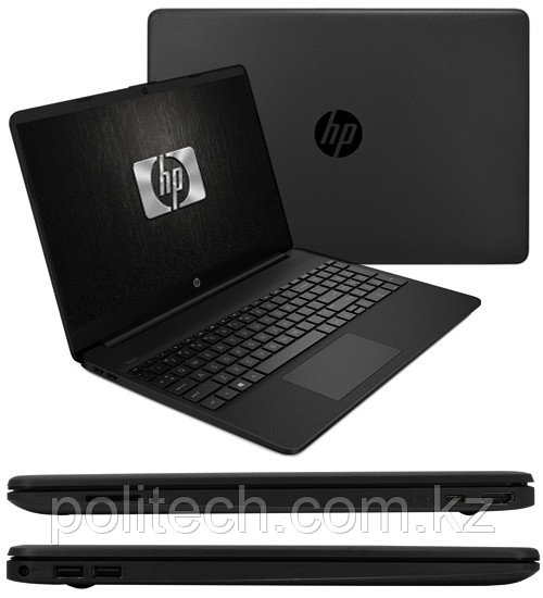 Ноутбук HP 15s-eq1251ur, Черный
