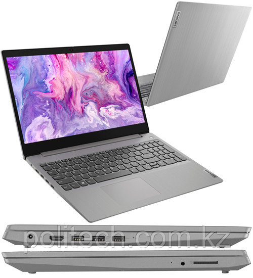 Ноутбук Lenovo IdeaPad 3  15IIL05 (81WE0174RK), grey