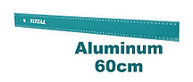 Линейка алюминиевая 60см TOTAL арт.TMT636002