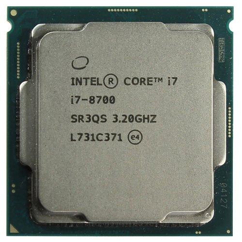 Процессор S-1151 Intel Core i7-8700, 3.2Ghz, OEM - фото 2 - id-p65259478