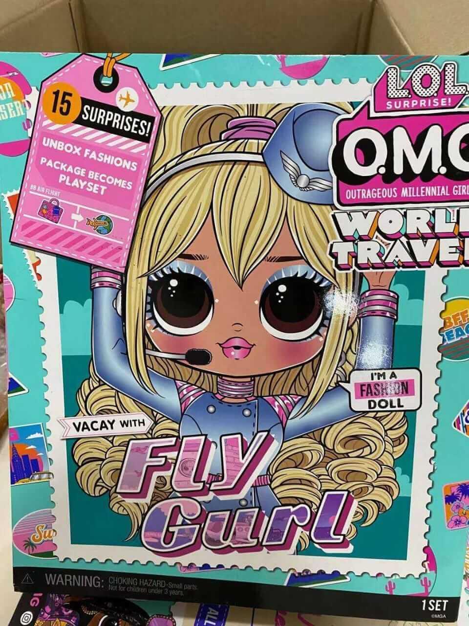 Кукла ЛОЛ ОМГ Летающая девочка - LOL OMG World Travel Fly Gurl