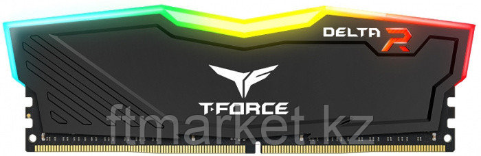 ОЗУ TeamGroup T Force Delta RGB 16Gb/3600MHz, CL18, 1.35V, RGB, Black, TF3D416G3600HC18J01