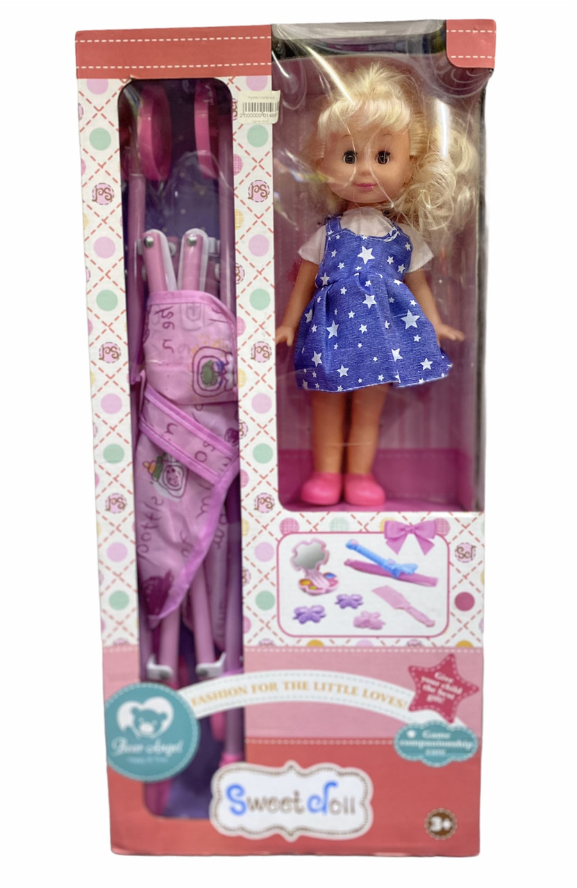 Кукла с коляской Sweet Doll
