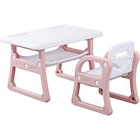 Детский стол и стульчик Yasmei розовый