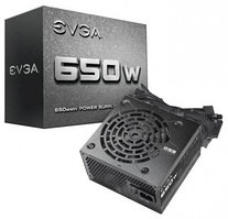 Блок питания ATX 650W EVGA 650 N1, Active PFC, вентилятор 12 см, 100-N1-0650-L2