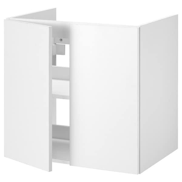Шкаф под раковину ФИСКОН  белый 60x40x60 см ИКЕА IKEA