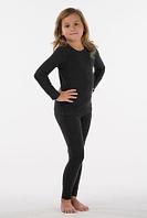 Термобелье детское для девочек The North face.Черный. 140