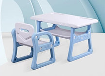 Детский стол и стульчик Yasmei голубой