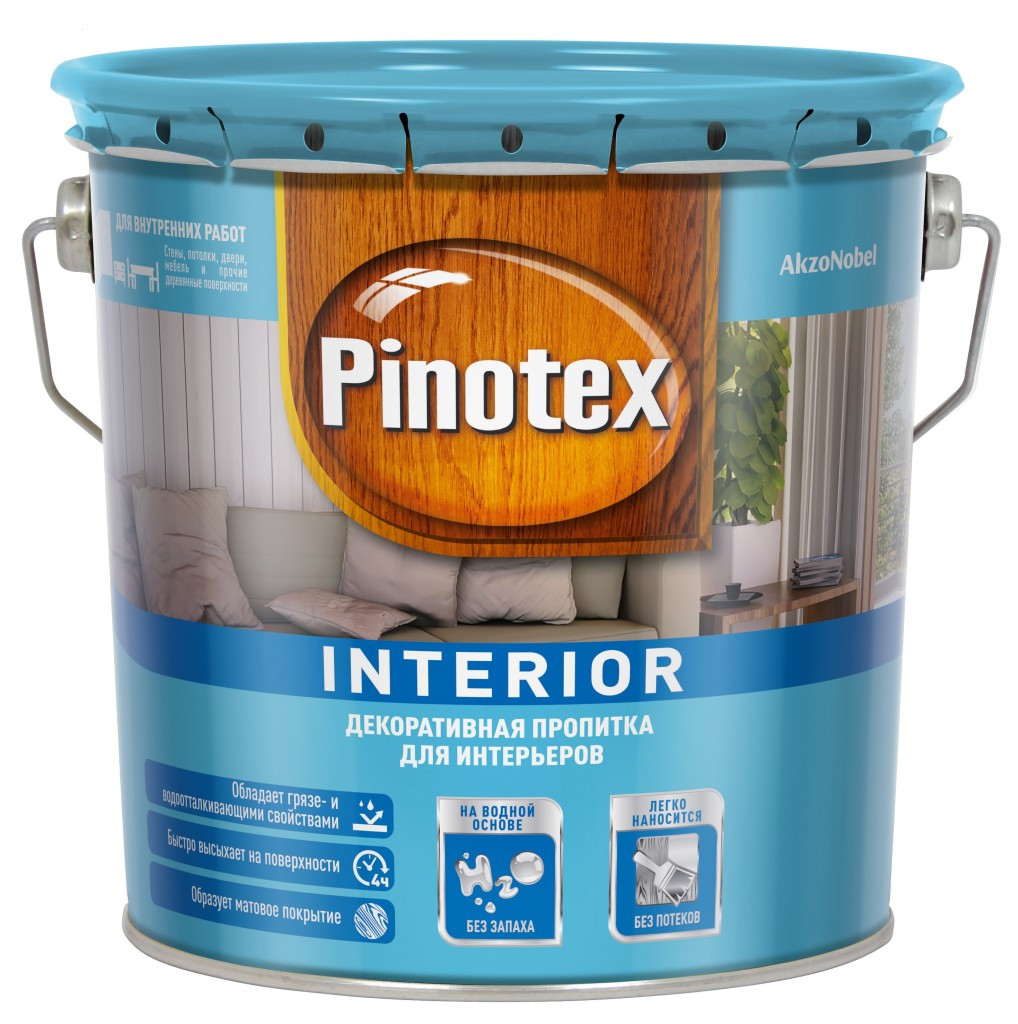 Пропитка Pinotex Interior для интерьеров (база под колеровку) - фото 1 - id-p94282740