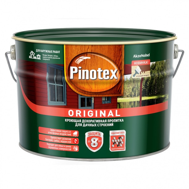 Пропитка Pinotex Original кроющая для деревянных поверхностей - фото 1 - id-p94282764