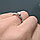 Золотое кольцо с бриллиантами 0.49Сt VVS2/M G-Cut, фото 4