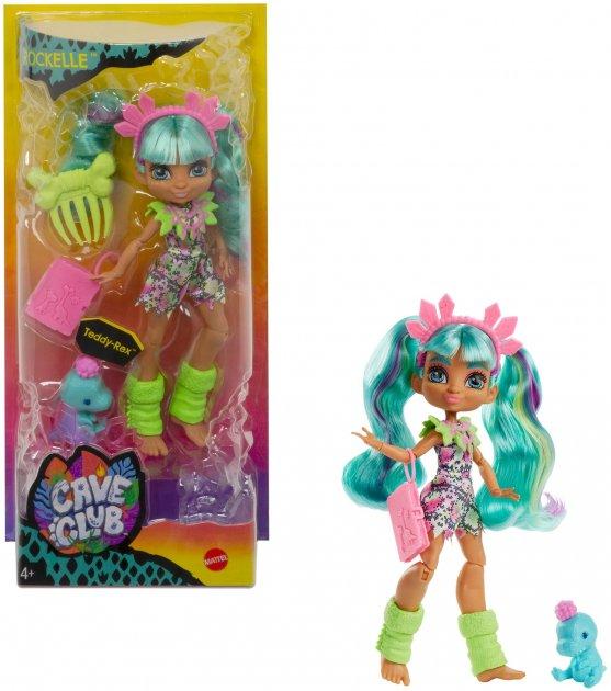 Набор игровой Кукла Рокель и питомец Пещерный клуб Cave Club Rockelle Doll with Teddy-Rex Dinosaur