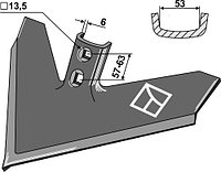 43CP18TW Стрельчатая лапа 460 х 6