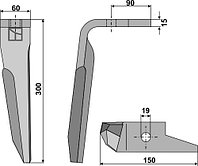 951012 (Alt) - 950789 (Neu) Зуб ротационной бороны, левый