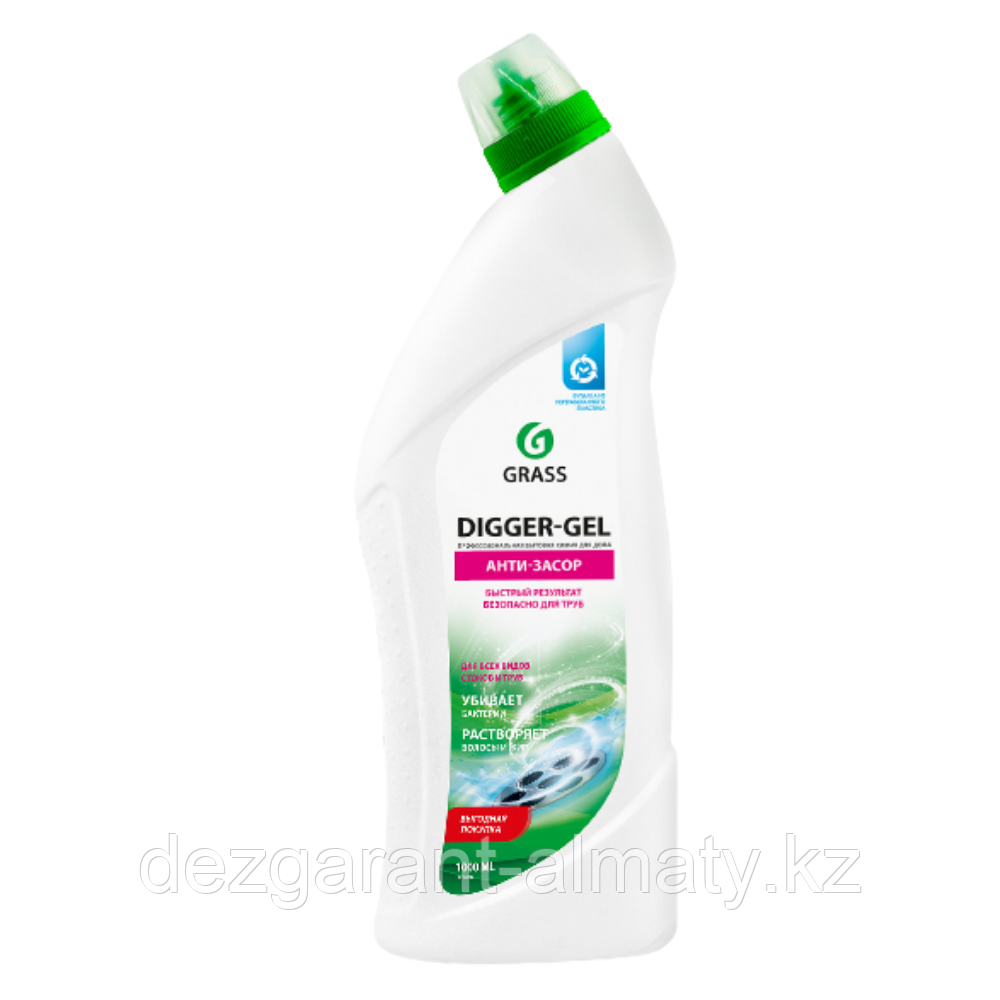 Средство для чистки труб DIGGER-GEL 1л